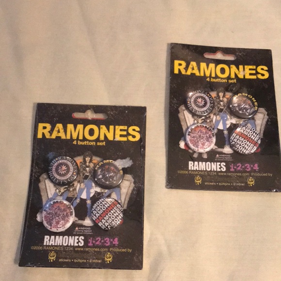 Other - Ramones pins